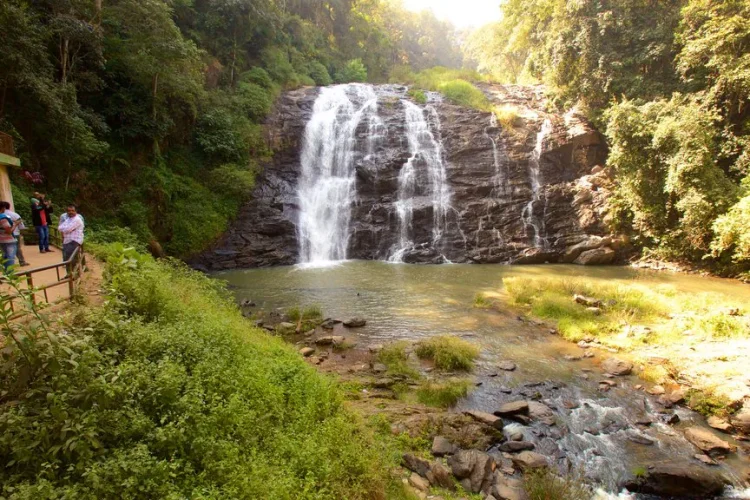 waterfall in Coorg